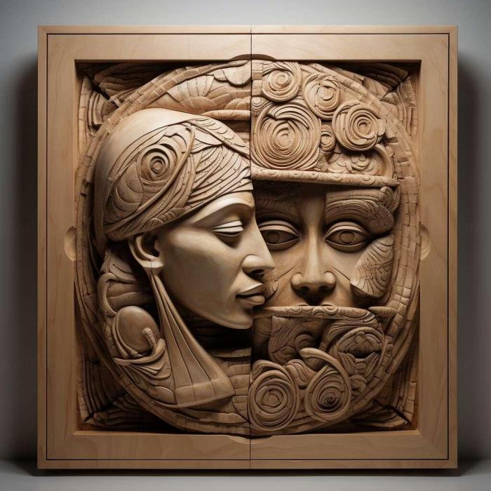 نموذج ثلاثي الأبعاد لآلة CNC 3D Art 